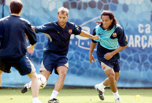 Ronaldinho och Gabri,  Barcelona