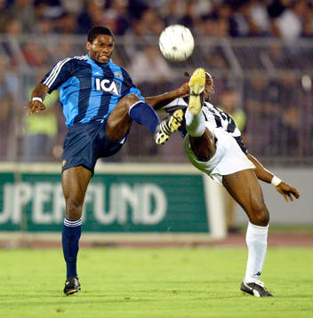 Fotboll, Champions League, kval, Partizan Belgrad -