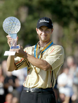 Adam Scott, Australien kammade hem segern på 11