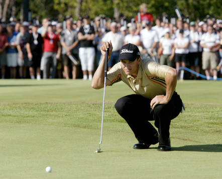 Adam Scott, Australien kammade hem segern på 11