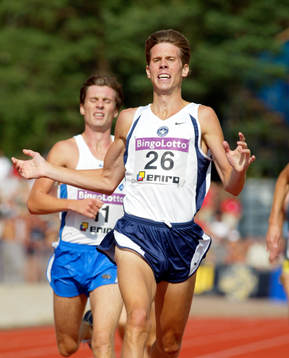 Patrik Johansson, Spårvägen vann 1500 m