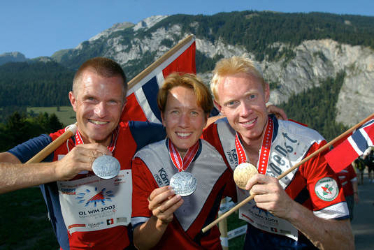 Björnar Valstad, Hanne Staff och Öystein Kristiansen,