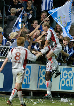  Big Mama Mamadou Diallo, Göteborg och Jonas Henriksson. Jubel.