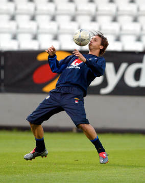 Zlatan Ibrahimovic i lektagen