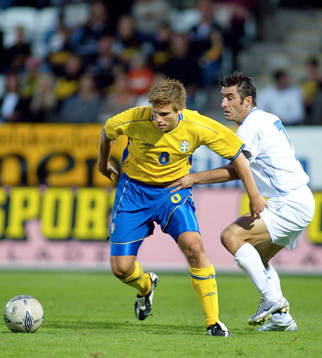 Anders Svensson, Sverige och Theodoros Zagorakis, Grekland
