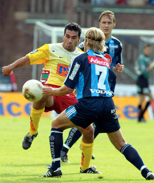 Hasan Cetinkaya, Landskrona och Johan Arneng och Andreas