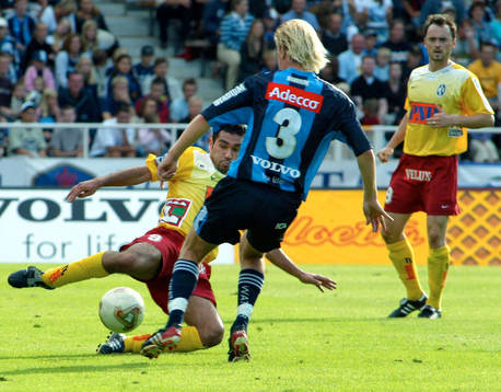  Hasan Cetinkaya, Landskrona och Fredrik Stenman, Djurgården.