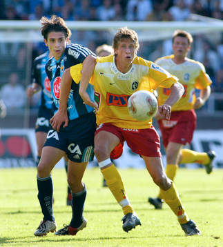 Babis Stefanidis, Djurgården och Jonas Olsson, Landskrona