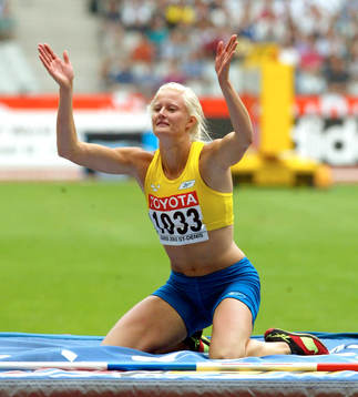 Carolina Klüft, Sverige