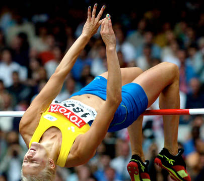 Carolina Klüft klarar 1.91