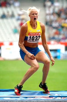 Carolina Klüft, Sverige