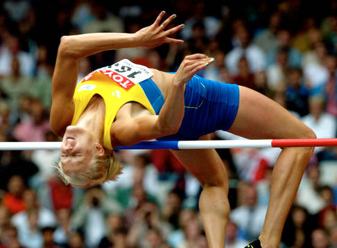 Carolina Klüft klarar 1.91