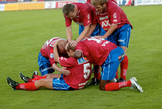  Öster, jubel.