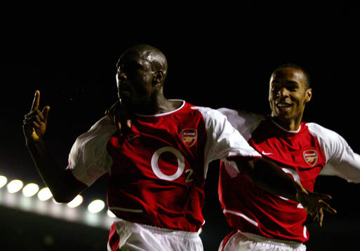 Sol Campbell, Arsenal jubel