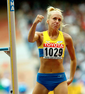 Kajsa Bergqvist, Sverige jublar