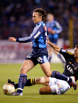  Andreas Johansson, Djurgården och Krister Nordin, AIK.