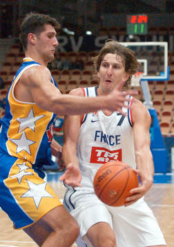 Basket, EM, Frankrike - Bosnien/Hecegovina