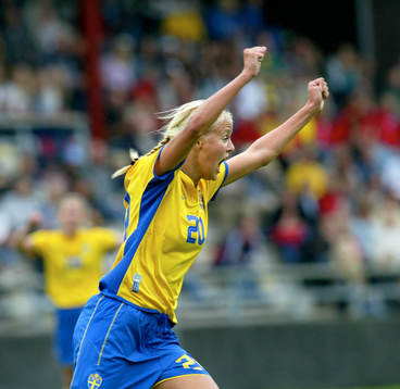  Josefine Öqvist, jubel.