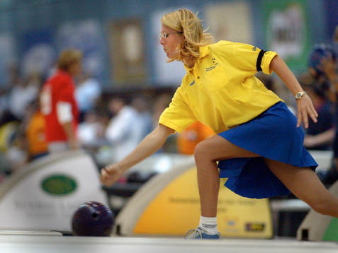 Bowling-VM. Linda Haglund i singeltävlingen i VM