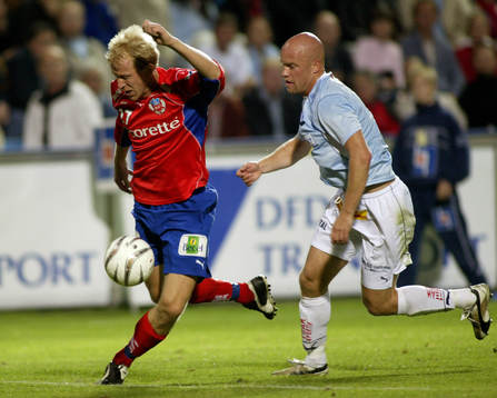 Gustaf Andersson, Helsingborg och Olof Persson, Malmö FF