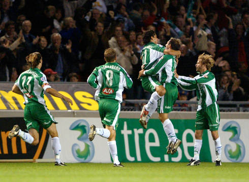  Pablo Pinones-Arce och Hammarbyglädje. Jubel.