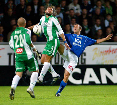 Antti Pohja och Alexander Östlund, Hammarby och Sharbel
