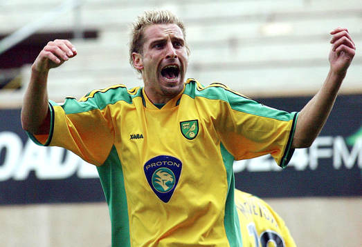  Darren Huckerby, Norwich jubel 