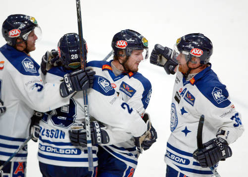 Niklas Persson, Leksand kvitterade tiill 3-3 och avgjorde