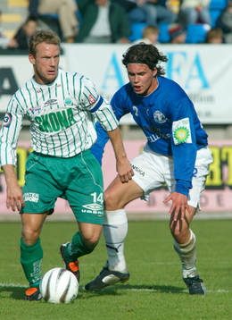 Björn Lundberg, Frölunda och Jens Sloth, Trelleborg