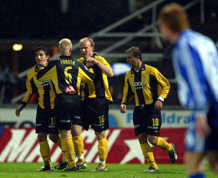 Mikael Andersson, Hammarby har avgjort och gratuleras av