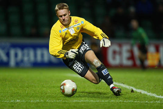  Fredrik Sundfors, målvakt i Sundsvall.