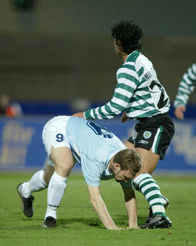 Niklas Skoog, Malmö, spelar på alla fyra