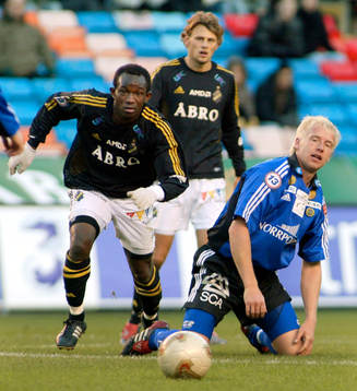Kwame Quansah och Daniel Hoch, AIK och Patrik