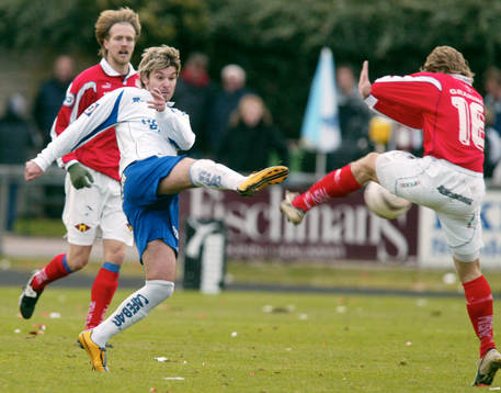 Nick Bosevski laddar, men inget IFK-mål