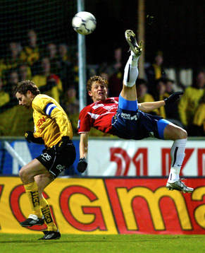 Paulinho Guara, Örgryte gör en cykelspark som tar i