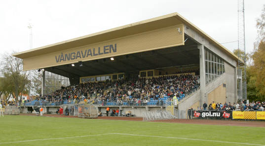 Fotboll, Superettan, Trelleborg, Vångavallen, läktare