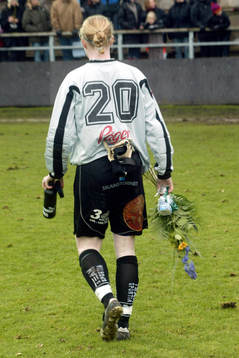 Ingen lycka för reserven i MFF-målet, Hedvig Lindahl