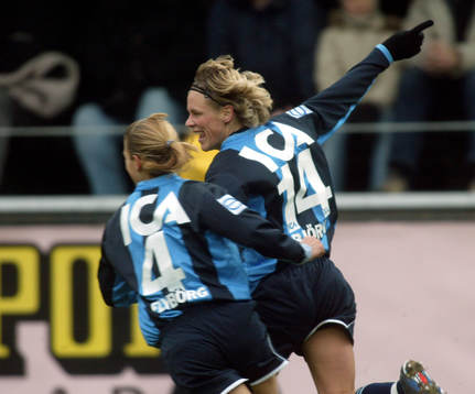 Djurgården/Älvsjö Svenska Mästare 2003. Ulrika Björn