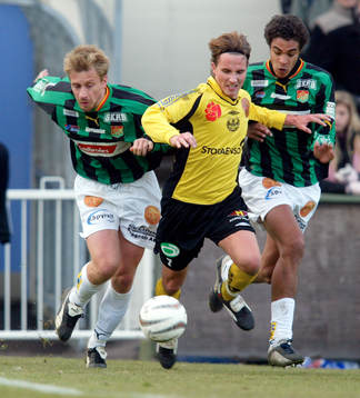 Mathias Gravem, GAIS och Daniel Niklasson, Mjällby