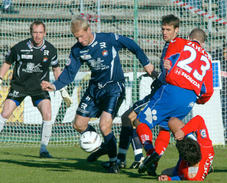 Johan Anegrund, Örgryte rensar framför sitt mål