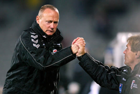 Sören Åkeby, tränare, Århus, debuterar