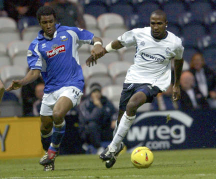  Ricardo Fuller, Preston och  Youl Mawene, Derby    