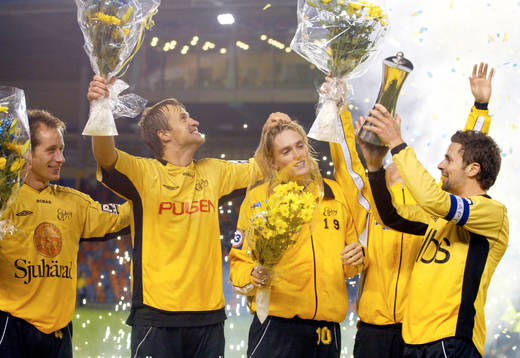 Johan Karlsson, Hasse Berggren, Lasse Nilsson och