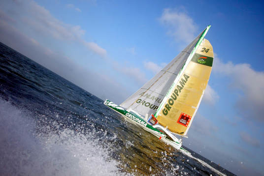 Segling, Transatlantic, FRANCK CAMMAS och FRANCK PROFFIT