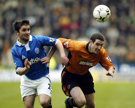  Damien Johnson, Birmingham och Mark Kennedy, Wolves 