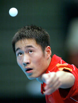 Wang Liqin, Kina, vann herrsingel
