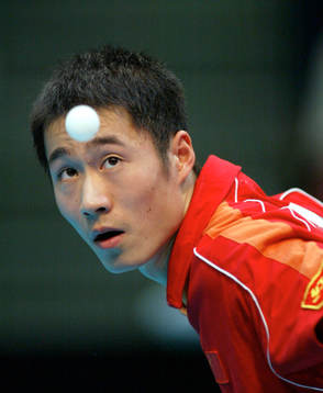 Wang Liqin, Kina, vann herrsingel