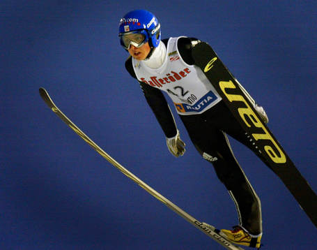 Skidor. Världscupen. Backhoppning. Simon Amman, SUI. rang