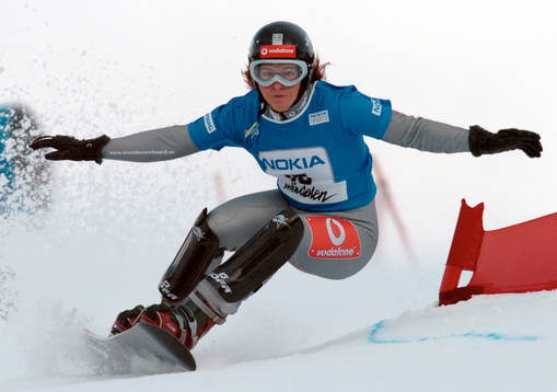 SNOWBOARD PARALLELL GS  WC TANDÅDALEN 031206 SARA FISCHER,