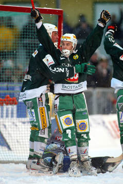 Davik Karlsson och Andreas Eskhult, Hammarby jubel